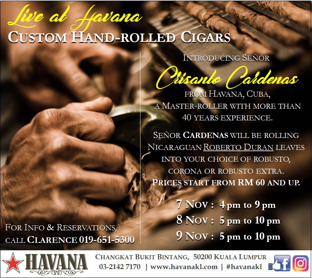 Cigar Roller Cardenas 7-8-9Nov17